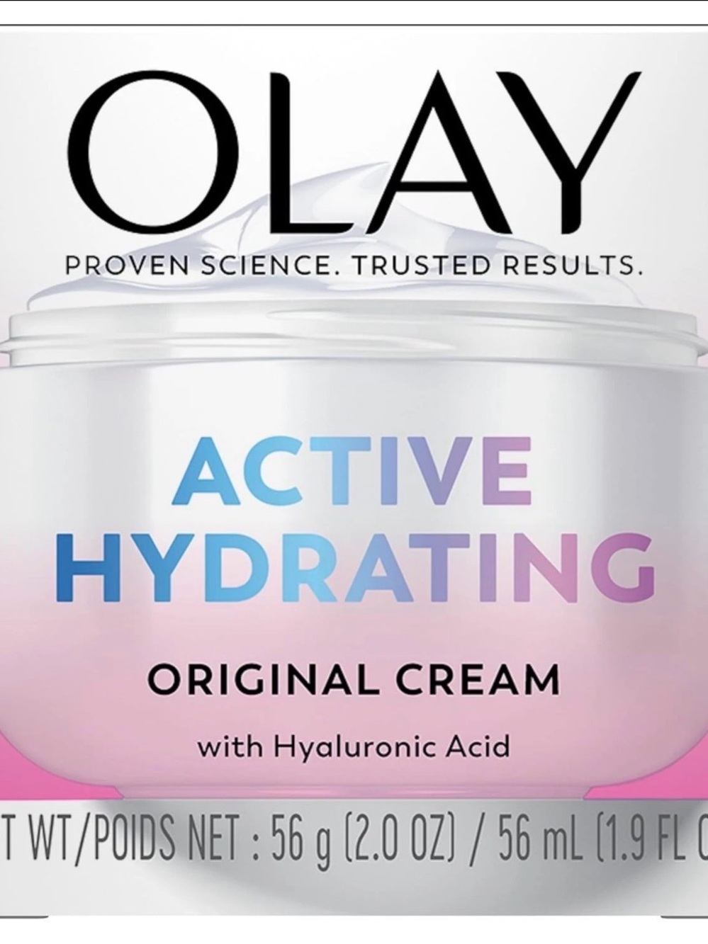 OLAY Active Hydrating Original Cream - Pink, White, Blue, Purple
